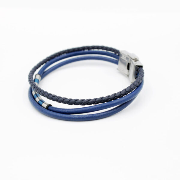 Pulsera DUWARD. DT3077.05 En Piel y acero Tres Hilos - Imagen 2
