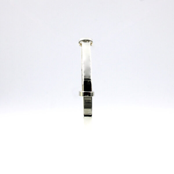 Pulsera Rígida Plana en Plata Ley 925 - Imagen 2