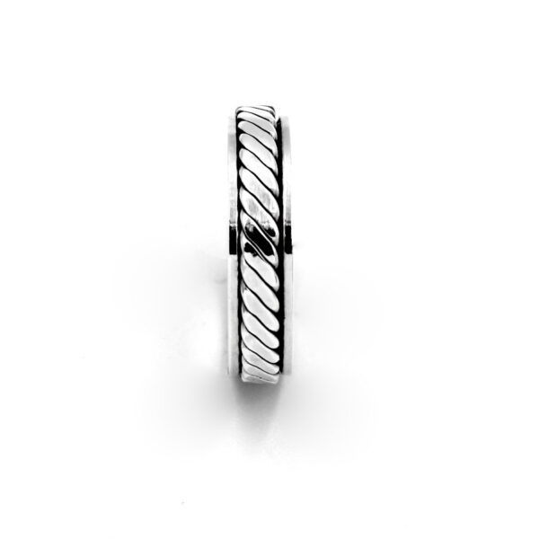 Anillo Antiestrés en Plata de Ley 925