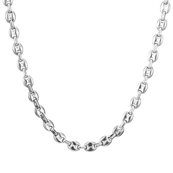 Cadena Modelo Barco plata