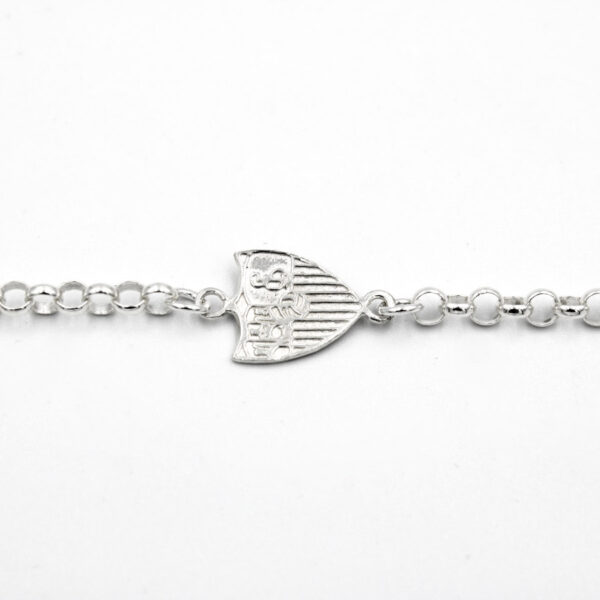 Pulsera del Sevilla C.F. en Plata Ley 925
