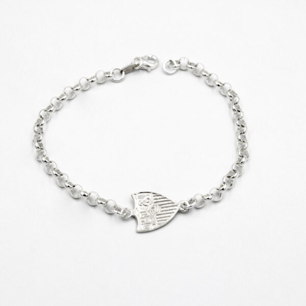 Pulsera del Sevilla C.F. en Plata Ley 925