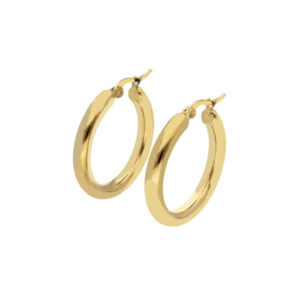 Aros marca Liska. CH077A-40D en Acero oro tubo diámetro 40