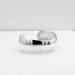 Pulsera Rígida abierta en Plata Ley